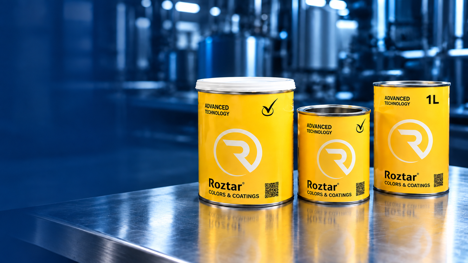 Roztar Colors and Coatings product range