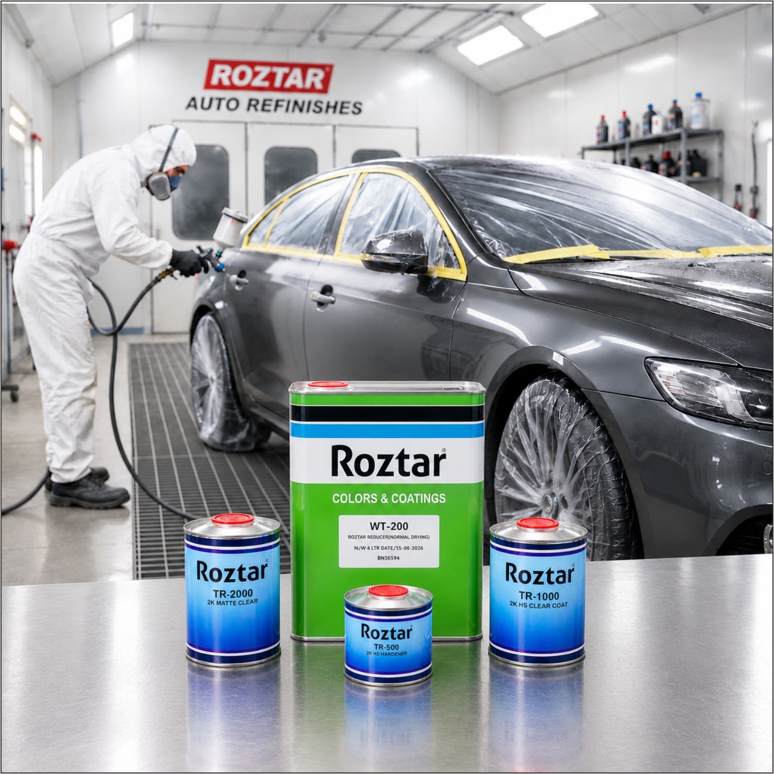 Roztar Unicoat automotive refinish system