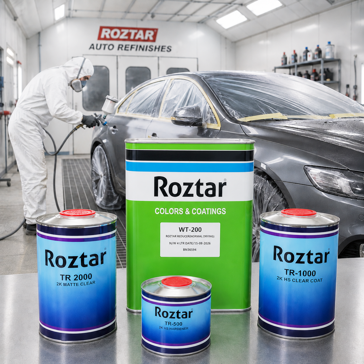 Roztar Unicoat automotive refinish system