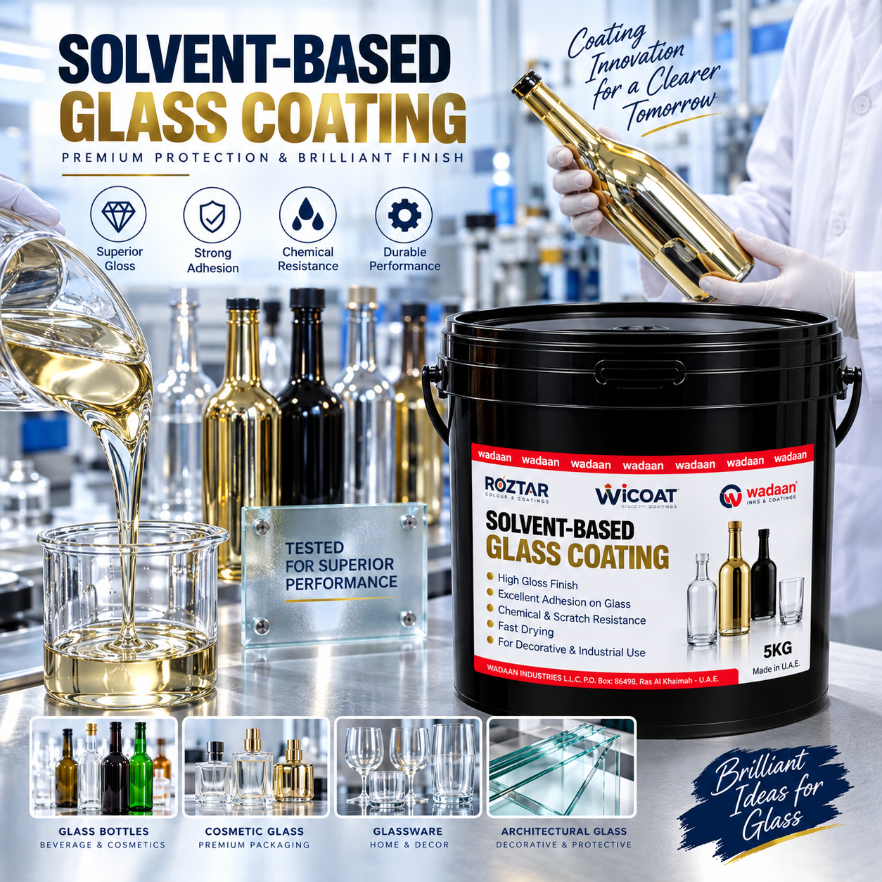Roztar Solvent-Based Glass Coating